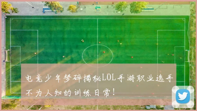 电竞少年梦碎揭秘LOL手游职业选手不为人知的训练日常!